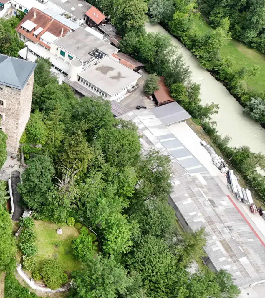 Burg Baldenstein Luftaufnahme 4 rechts