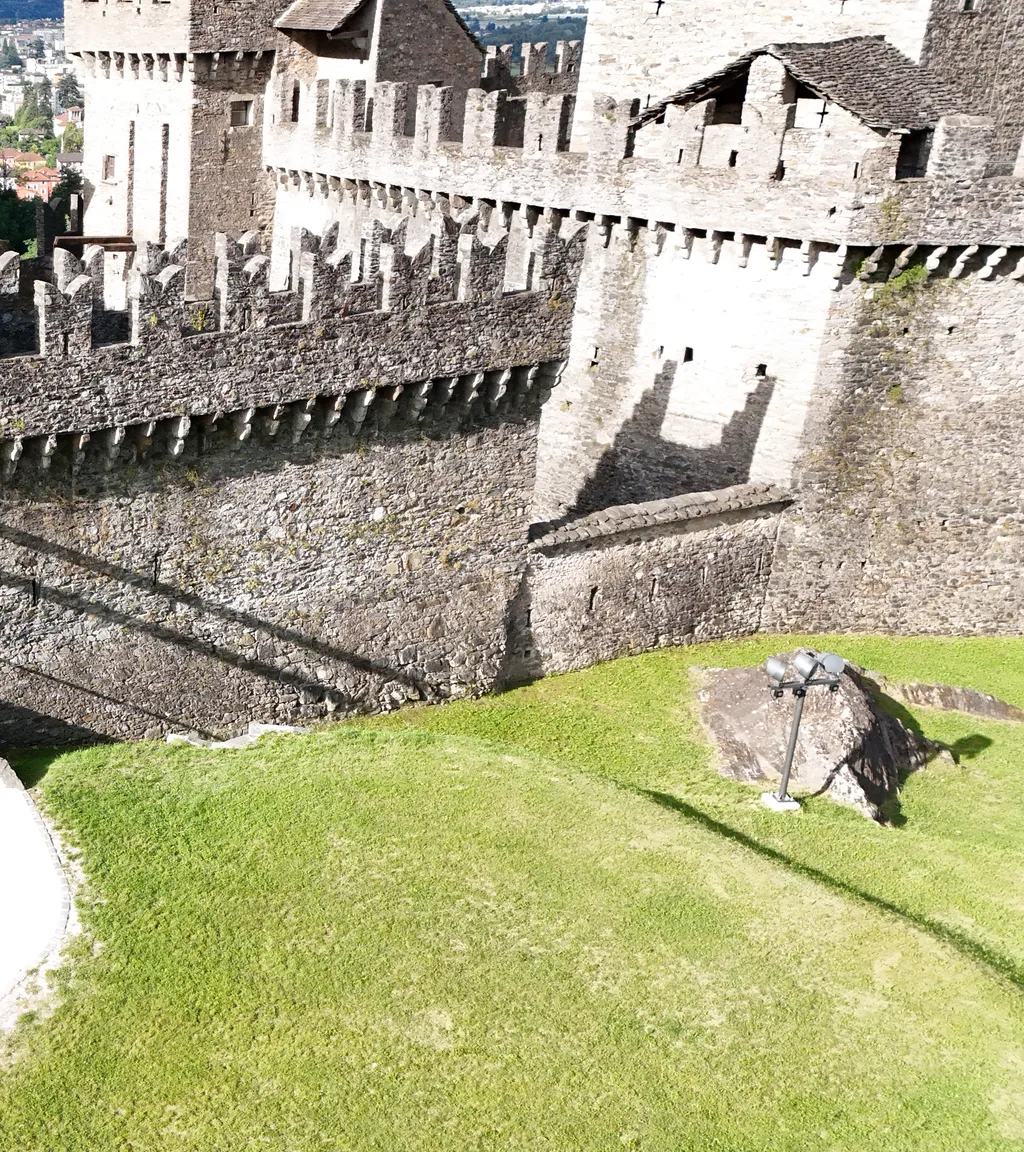 Castello di Montebello Luftaufnahme 7 rechts