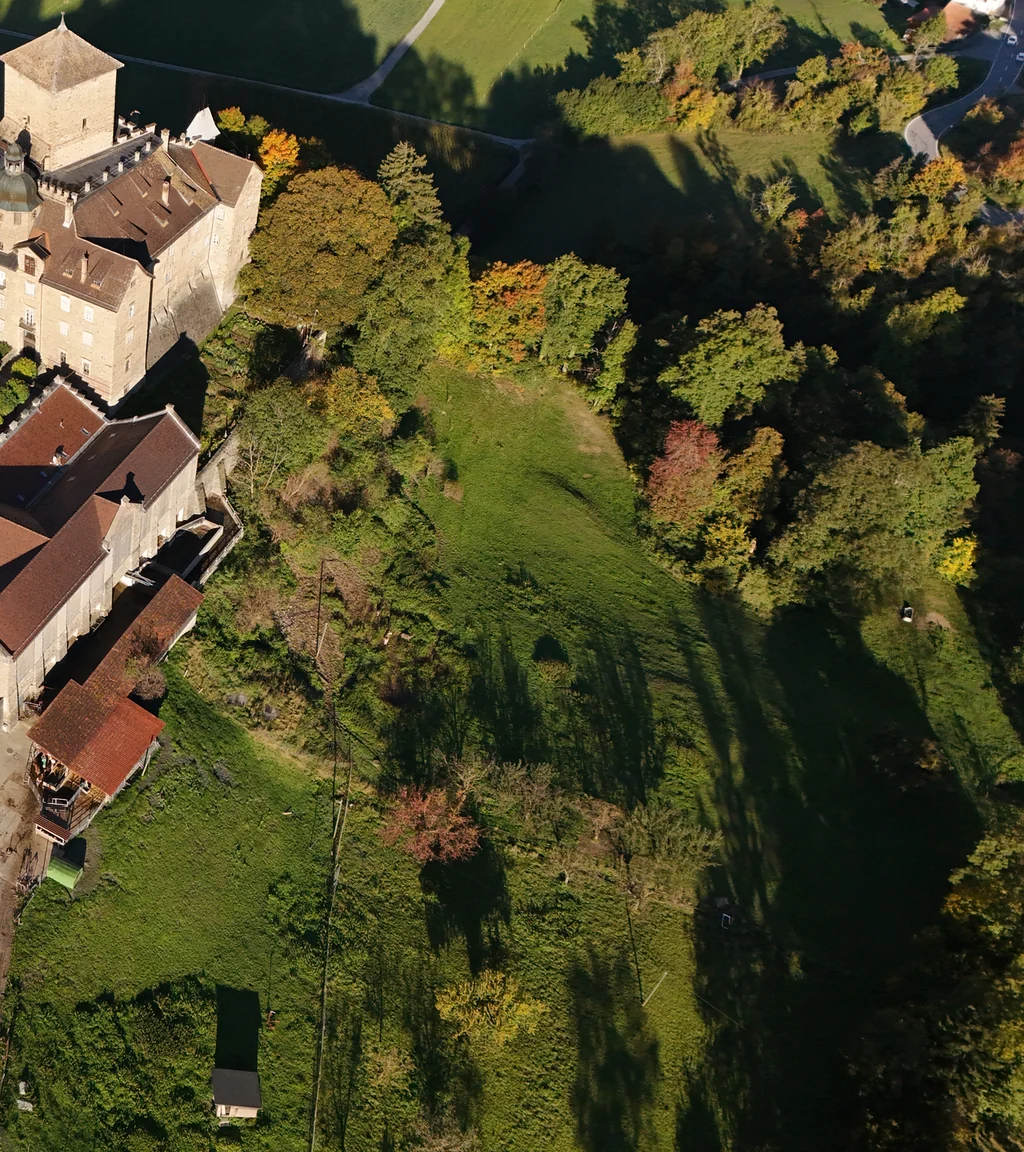 Burg Ortenstein Luftaufnahme 4 rechts