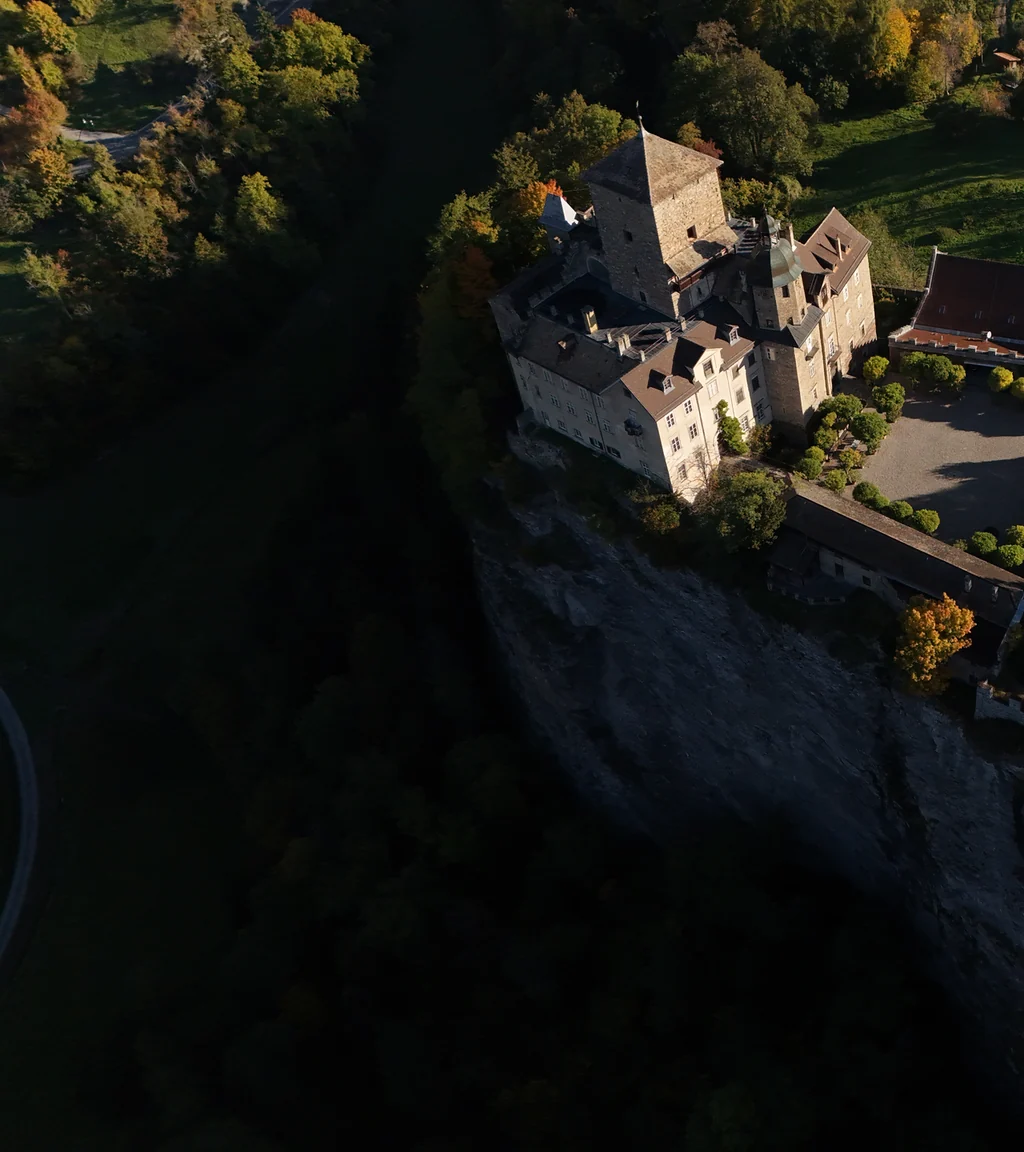 Burg Ortenstein Luftaufnahme 5 links