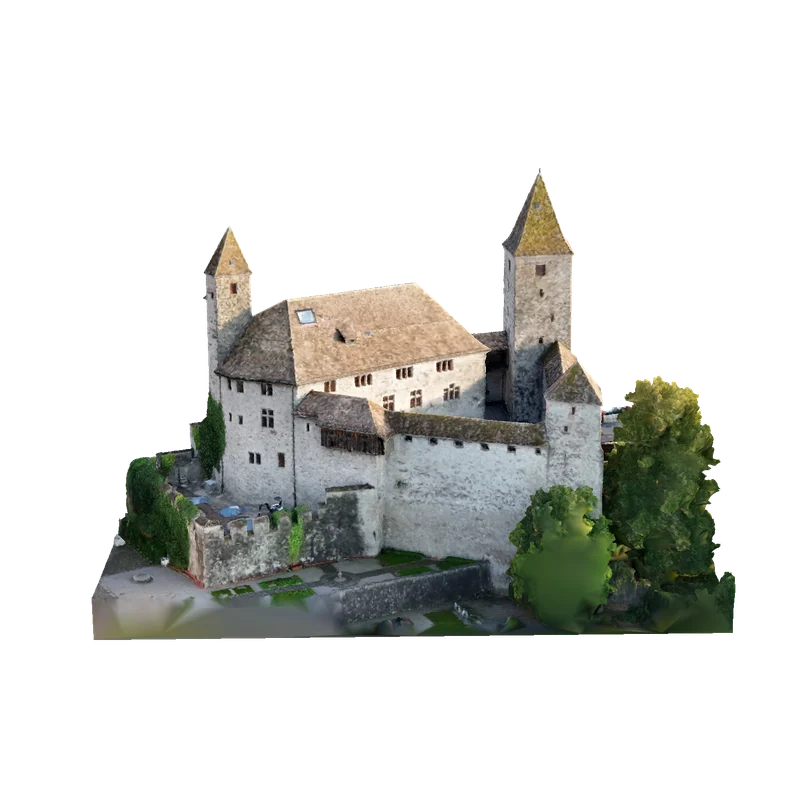 Schloss Rapperswil als 3D-Scan
