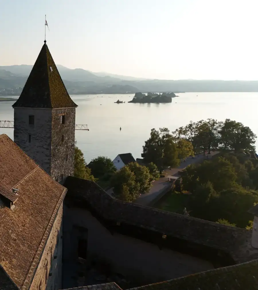 Schloss Rapperswil Luftaufnahme 6 rechts