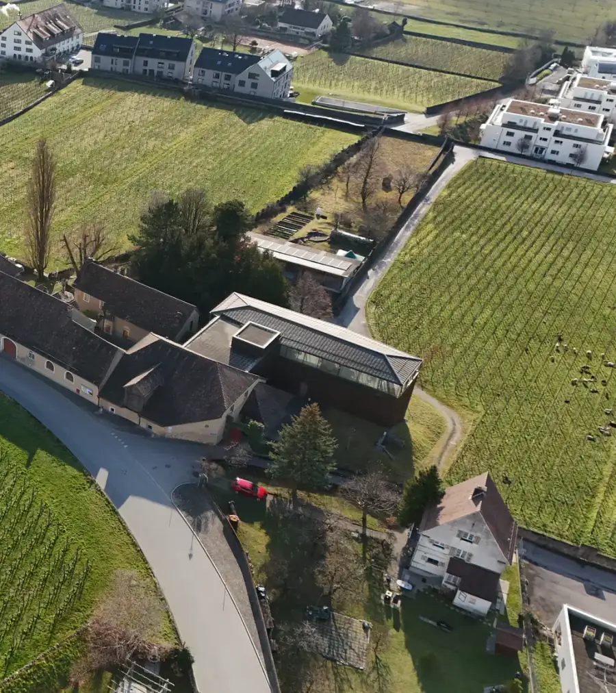 Schloss Salenegg Luftaufnahme 3 rechts