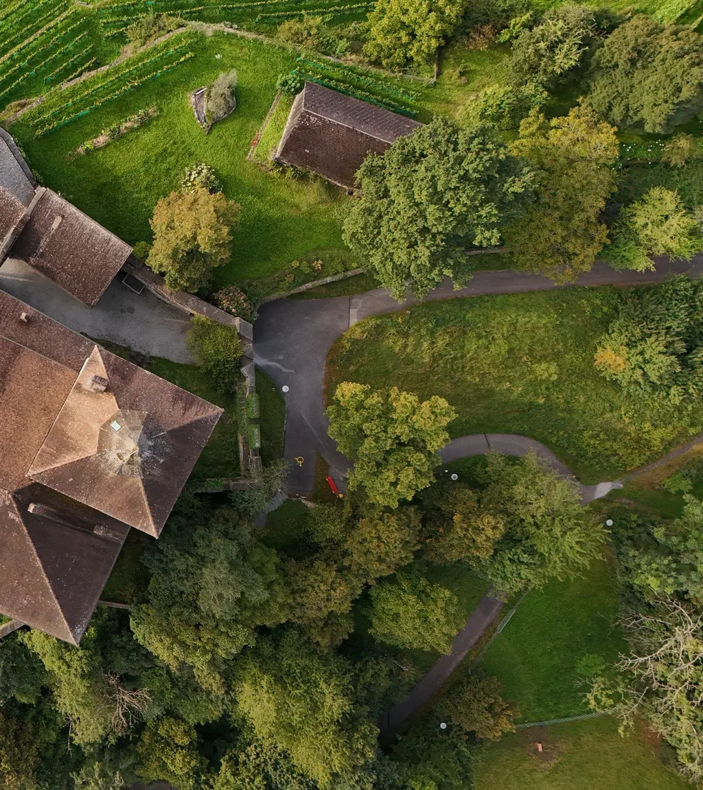Schloss Werdenberg Luftaufnahme 7 rechts
